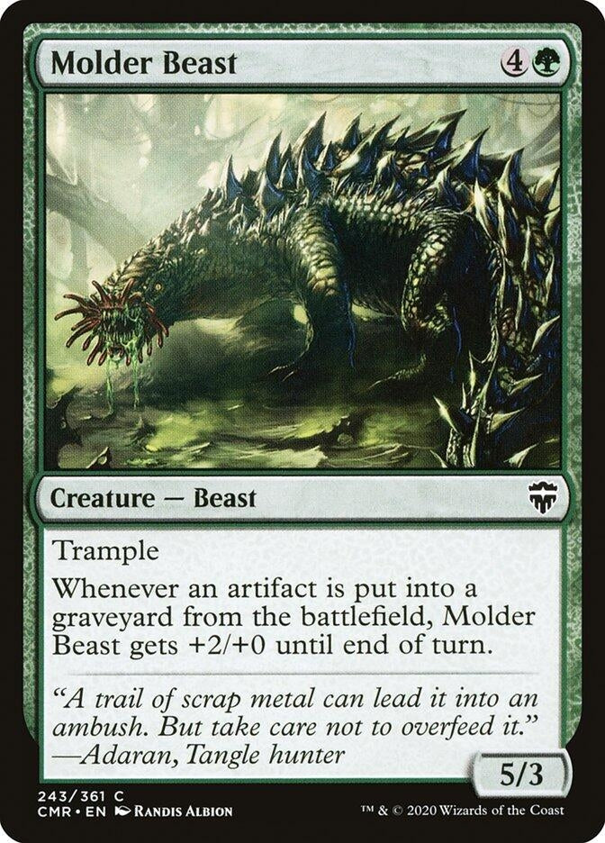 Image for Molder Beast (243) [Commander Legends] - Magic: The Gathering