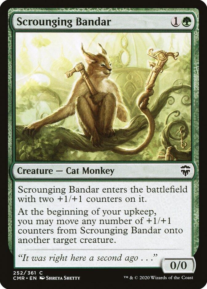 Image for Scrounging Bandar (252) [Commander Legends] - Magic: The Gathering