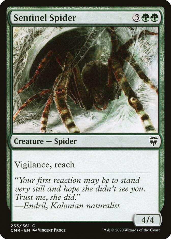 Image for Sentinel Spider (253) [Commander Legends] - Magic: The Gathering