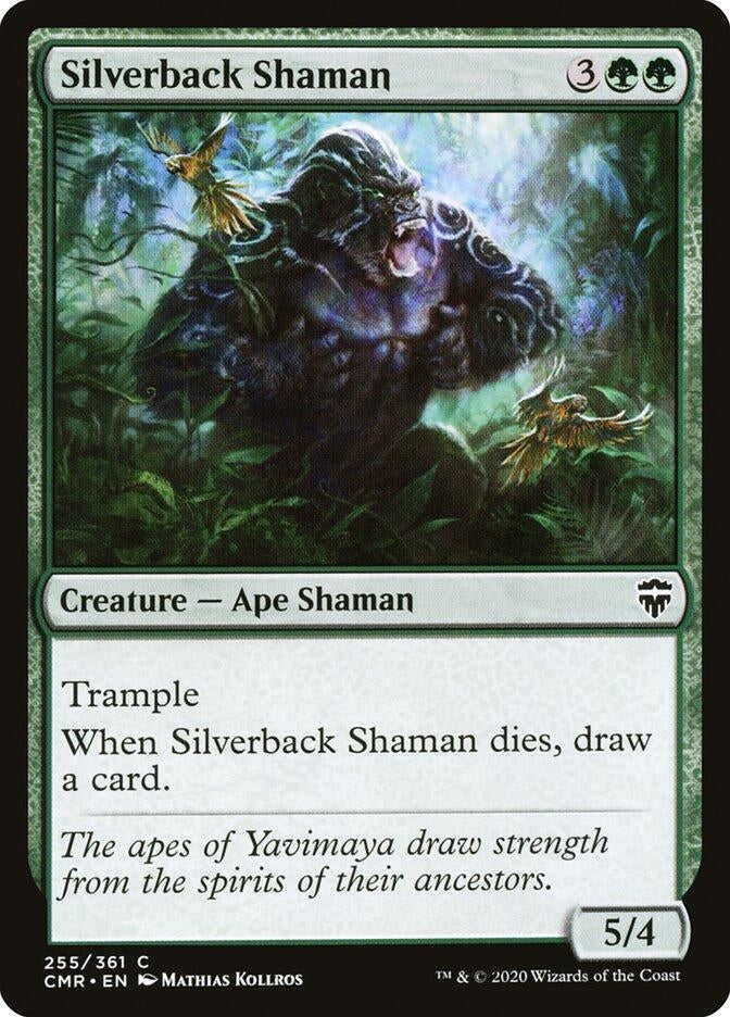 Image for Silverback Shaman (255) [Commander Legends] - Magic: The Gathering