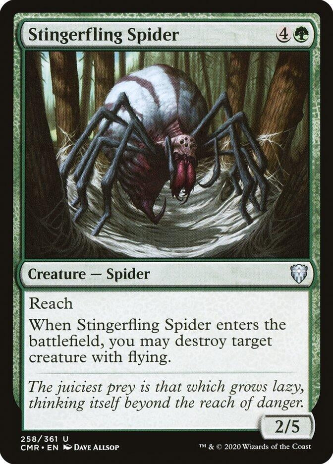 Image for Stingerfling Spider (258) [Commander Legends] - Magic: The Gathering