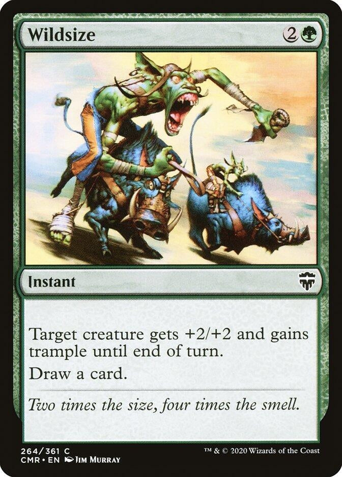 Image for Wildsize (264) [Commander Legends] - Magic: The Gathering