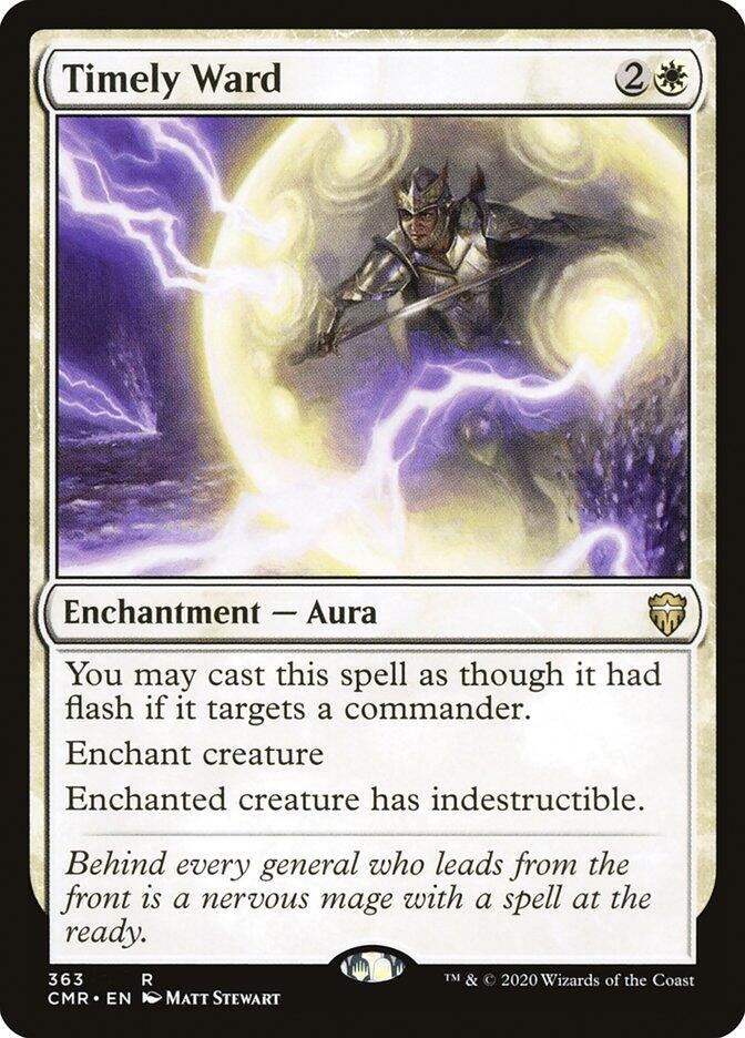 Image for Timely Ward (363) [Commander Legends] - Magic: The Gathering