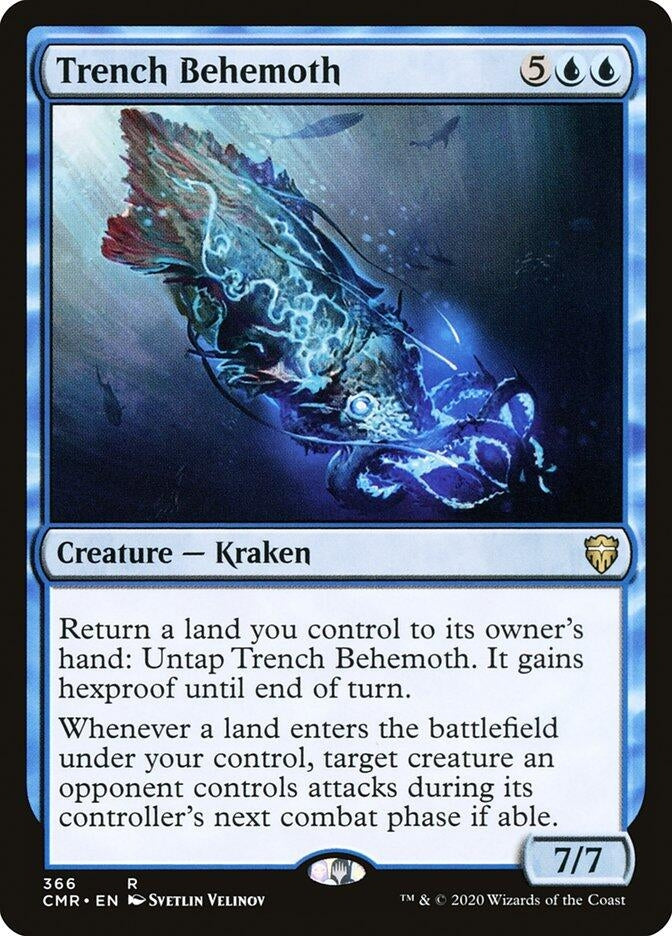 Image for Trench Behemoth (366) [Commander Legends] - Magic: The Gathering