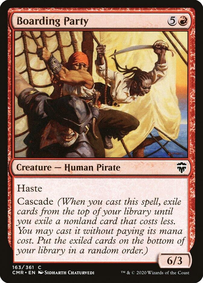 Image for Boarding Party (163) [Commander Legends] - Magic: The Gathering