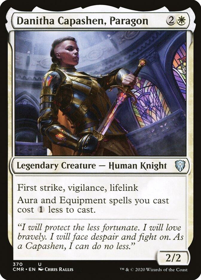 Image for Danitha Capashen, Paragon (370) [Commander Legends] - Magic: The Gathering