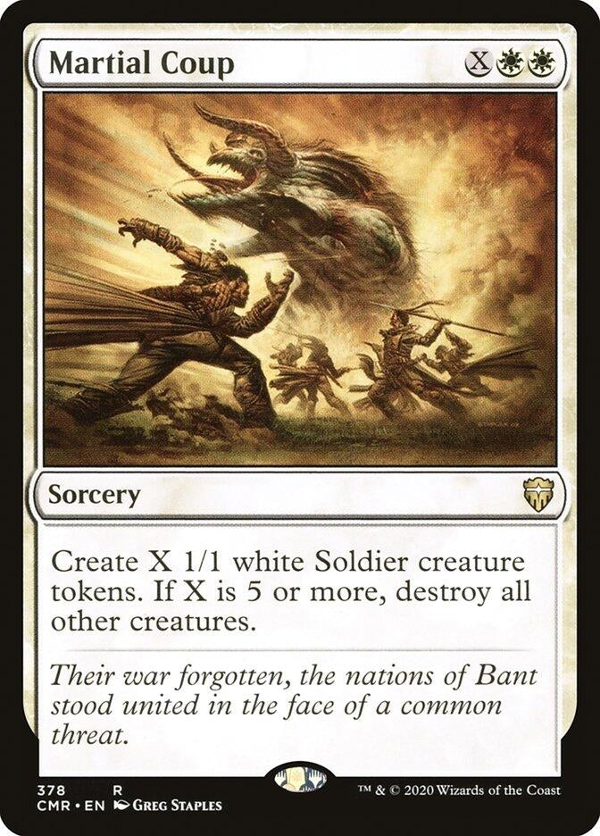 Image for Martial Coup (378) [Commander Legends] - Magic: The Gathering