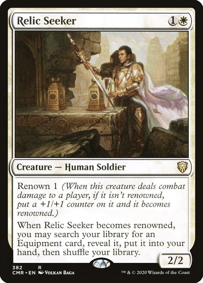 Image for Relic Seeker (382) [Commander Legends] - Magic: The Gathering