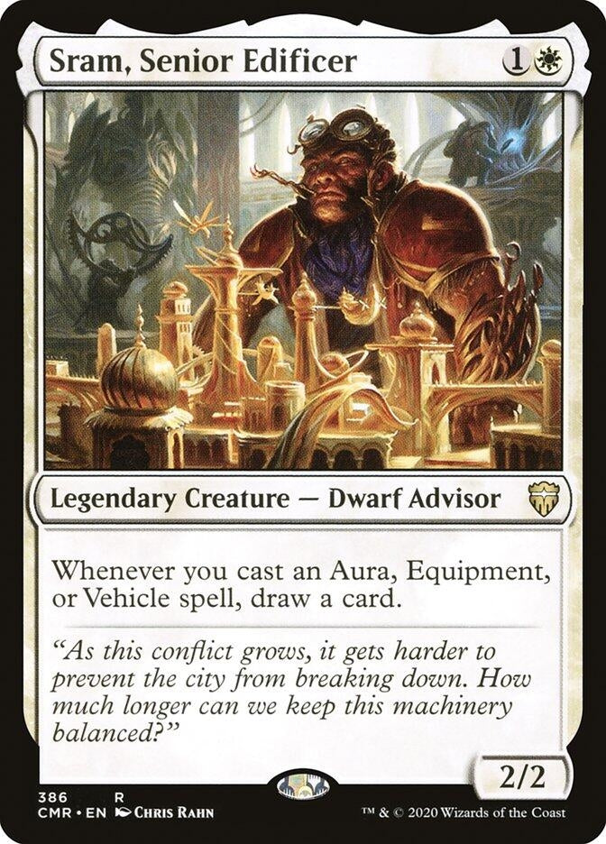 Image for Sram, Senior Edificer (386) [Commander Legends] - Magic: The Gathering