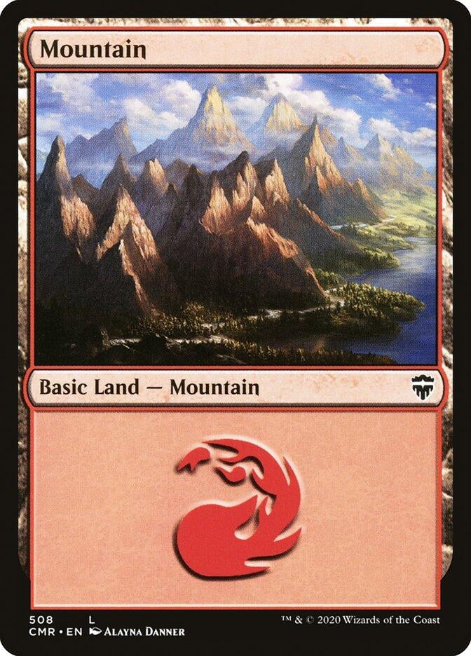 Image for Mountain (508) (508) [Commander Legends] - Magic: The Gathering