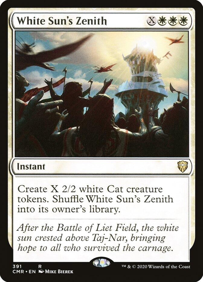 Image for White Sun's Zenith (391) [Commander Legends] - Magic: The Gathering