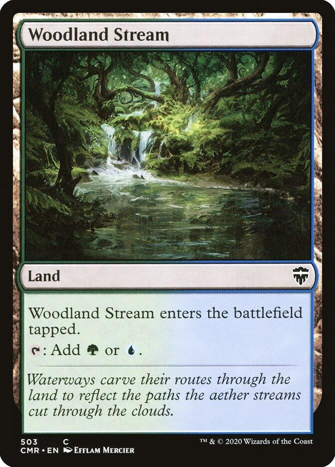 Image for Woodland Stream (503) [Commander Legends] - Magic: The Gathering