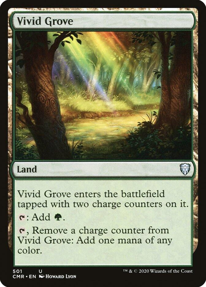 Image for Vivid Grove (501) [Commander Legends] - Magic: The Gathering