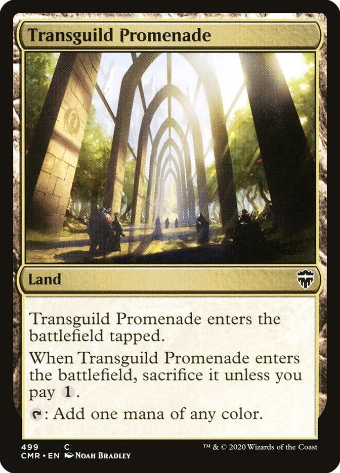 Image for Transguild Promenade (499) [Commander Legends] - Magic: The Gathering