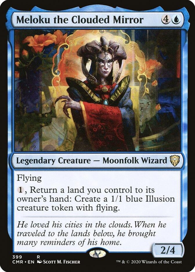 Image for Meloku the Clouded Mirror (399) [Commander Legends] - Magic: The Gathering