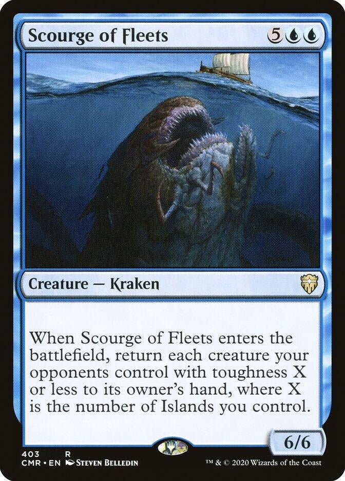 Image for Scourge of Fleets (403) [Commander Legends] - Magic: The Gathering