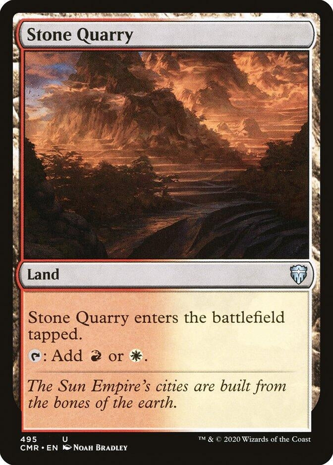 Image for Stone Quarry (495) [Commander Legends] - Magic: The Gathering