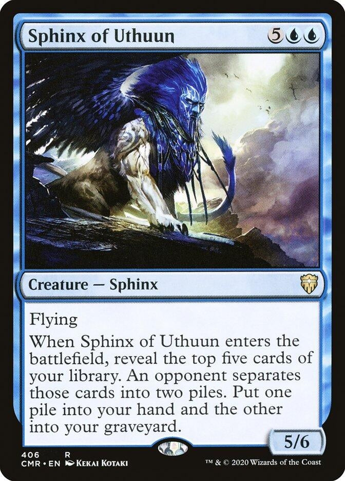 Image for Sphinx of Uthuun (406) [Commander Legends] - Magic: The Gathering