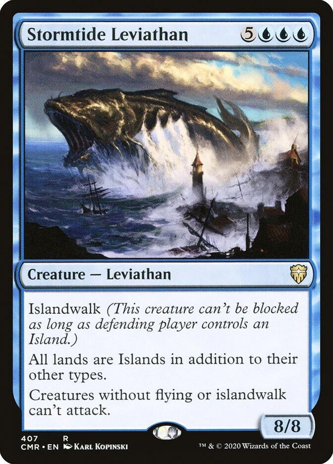 Image for Stormtide Leviathan (407) [Commander Legends] - Magic: The Gathering