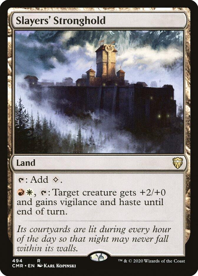 Image for Slayers' Stronghold (494) [Commander Legends] - Magic: The Gathering