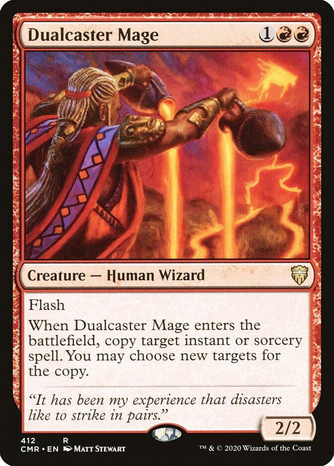 Image for Dualcaster Mage (412) [Commander Legends] - Magic: The Gathering