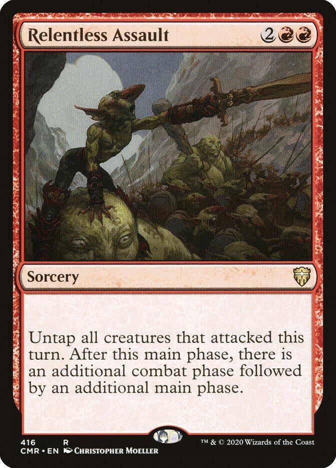 Image for Relentless Assault (416) [Commander Legends] - Magic: The Gathering