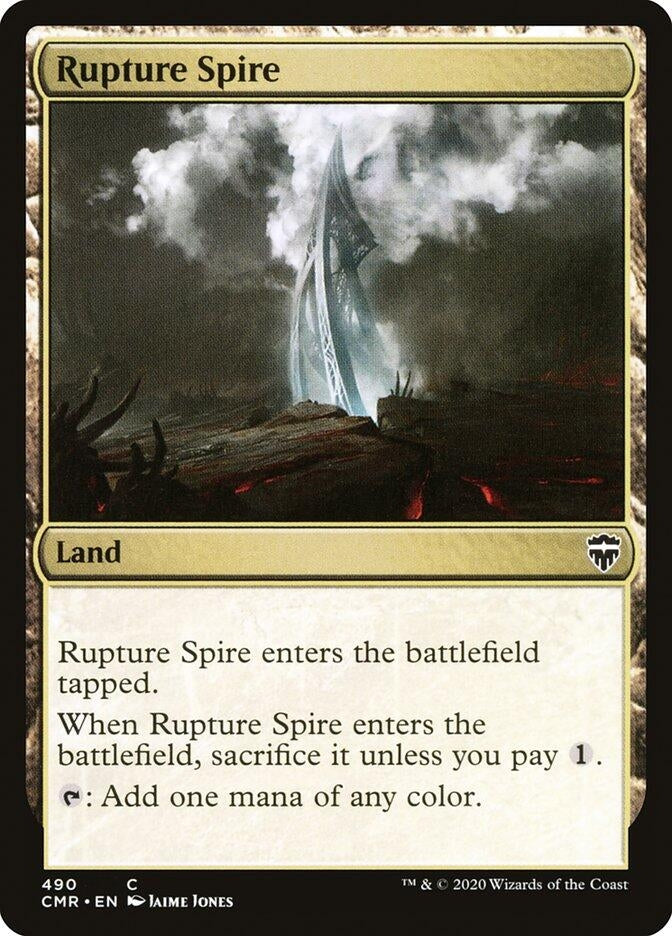 Image for Rupture Spire (490) (490) [Commander Legends] - Magic: The Gathering
