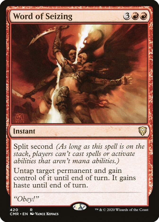 Image for Word of Seizing (420) [Commander Legends] - Magic: The Gathering