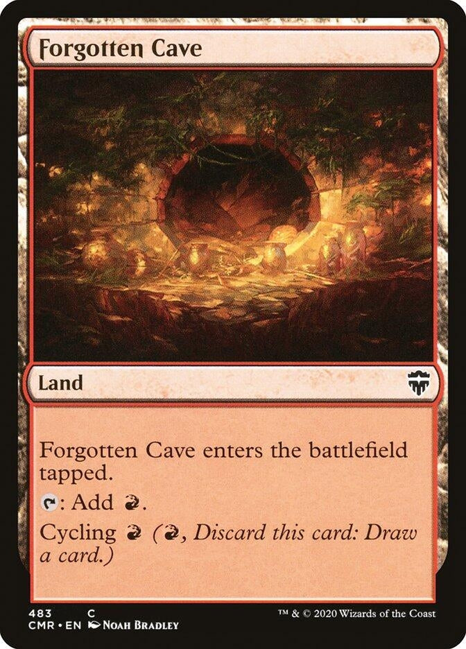 Image for Forgotten Cave (483) [Commander Legends] - Magic: The Gathering