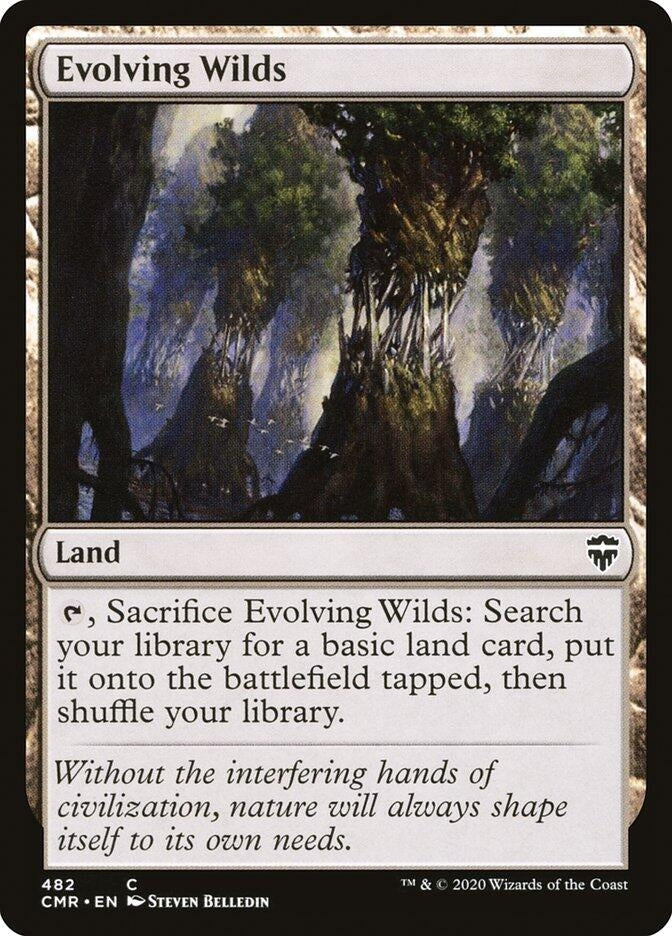 Image for Evolving Wilds (482) [Commander Legends] - Magic: The Gathering