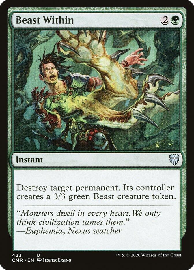 Image for Beast Within (423) [Commander Legends] - Magic: The Gathering