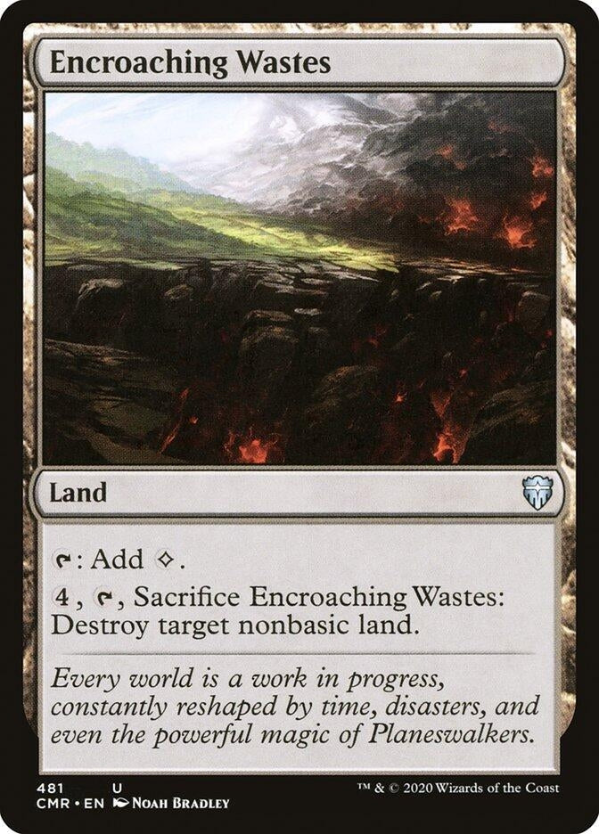 Image for Encroaching Wastes (481) [Commander Legends] - Magic: The Gathering