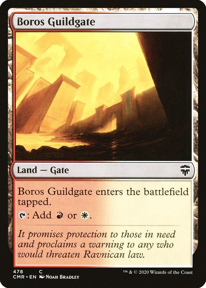 Image for Boros Guildgate (478) [Commander Legends] - Magic: The Gathering