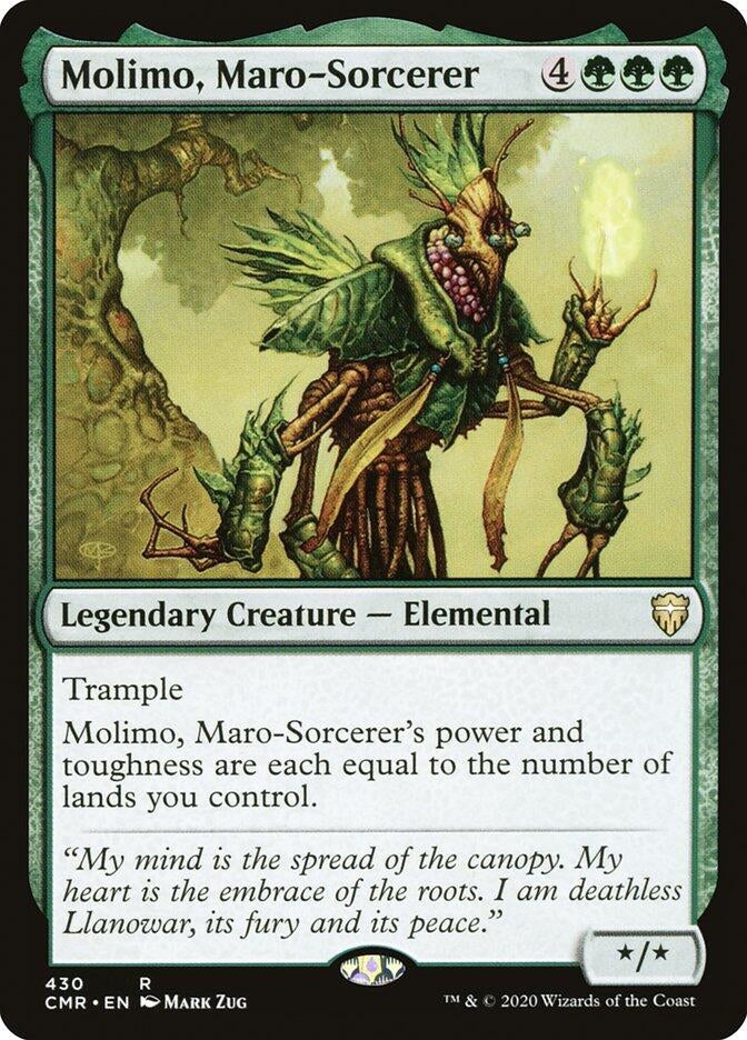 Image for Molimo, Maro-Sorcerer (430) [Commander Legends] - Magic: The Gathering