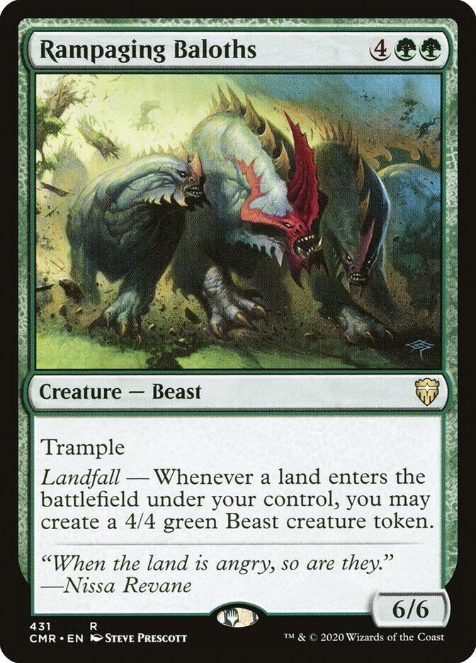 Image for Rampaging Baloths (431) [Commander Legends] - Magic: The Gathering
