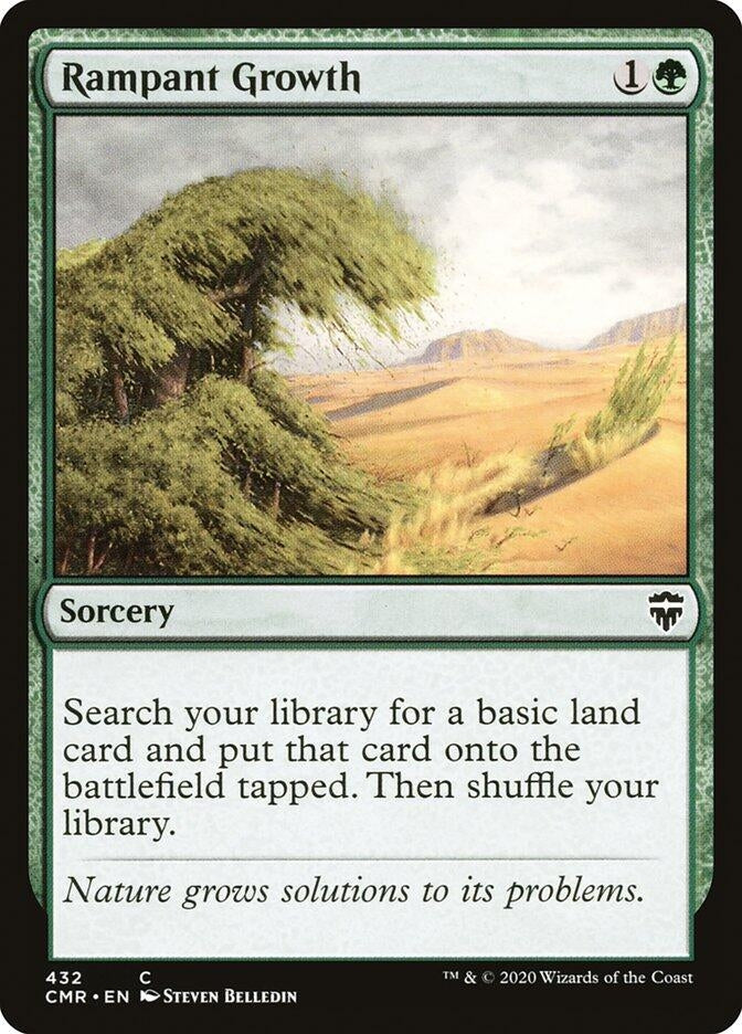Image for Rampant Growth (432) [Commander Legends] - Magic: The Gathering