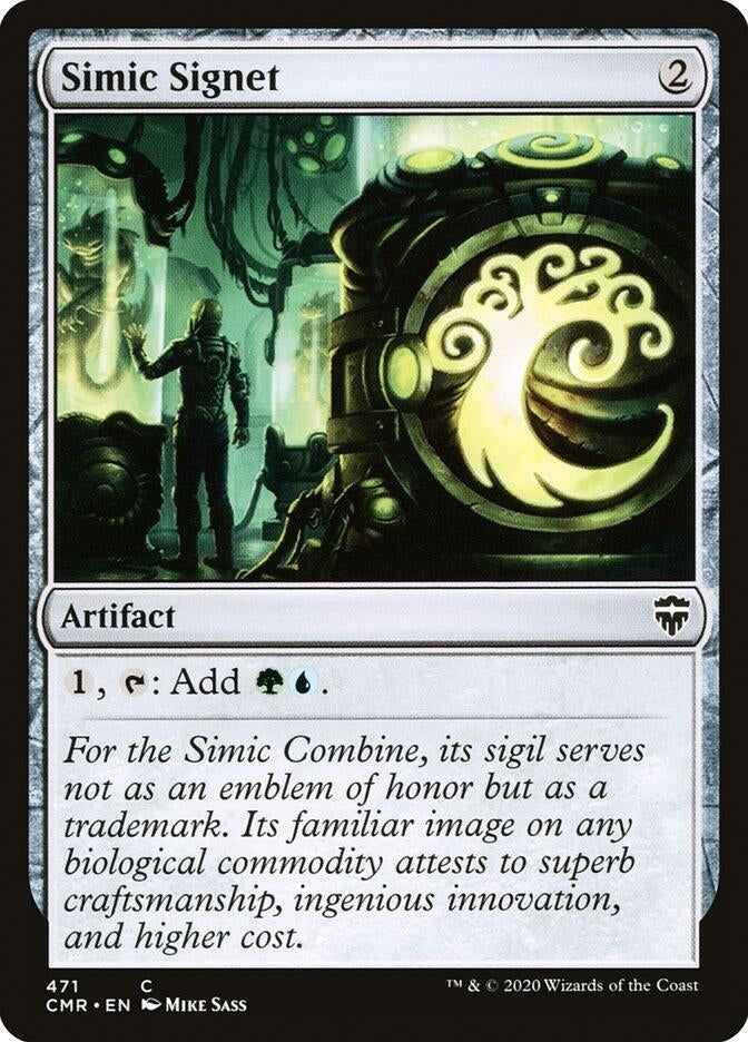Image for Simic Signet (471) [Commander Legends] - Magic: The Gathering