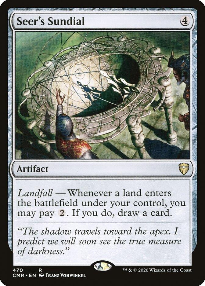 Image for Seer's Sundial (470) [Commander Legends] - Magic: The Gathering