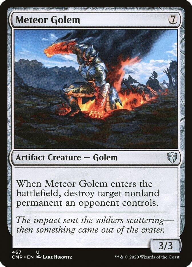 Image for Meteor Golem (467) (467) [Commander Legends] - Magic: The Gathering
