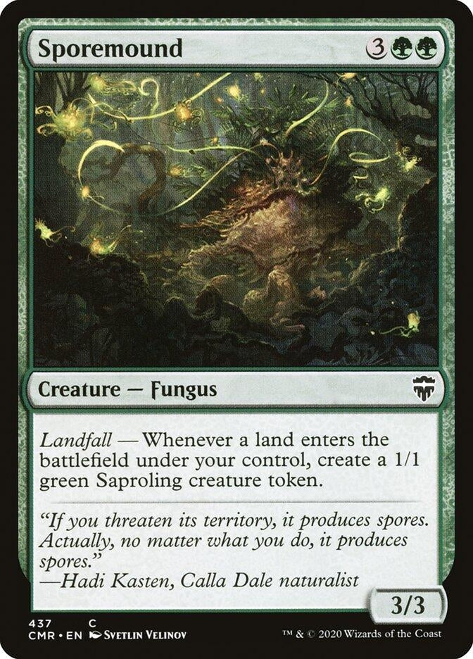 Image for Sporemound (437) [Commander Legends] - Magic: The Gathering