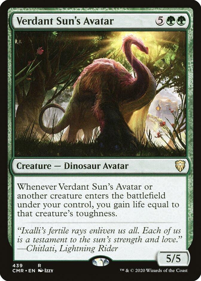 Image for Verdant Sun's Avatar (439) [Commander Legends] - Magic: The Gathering