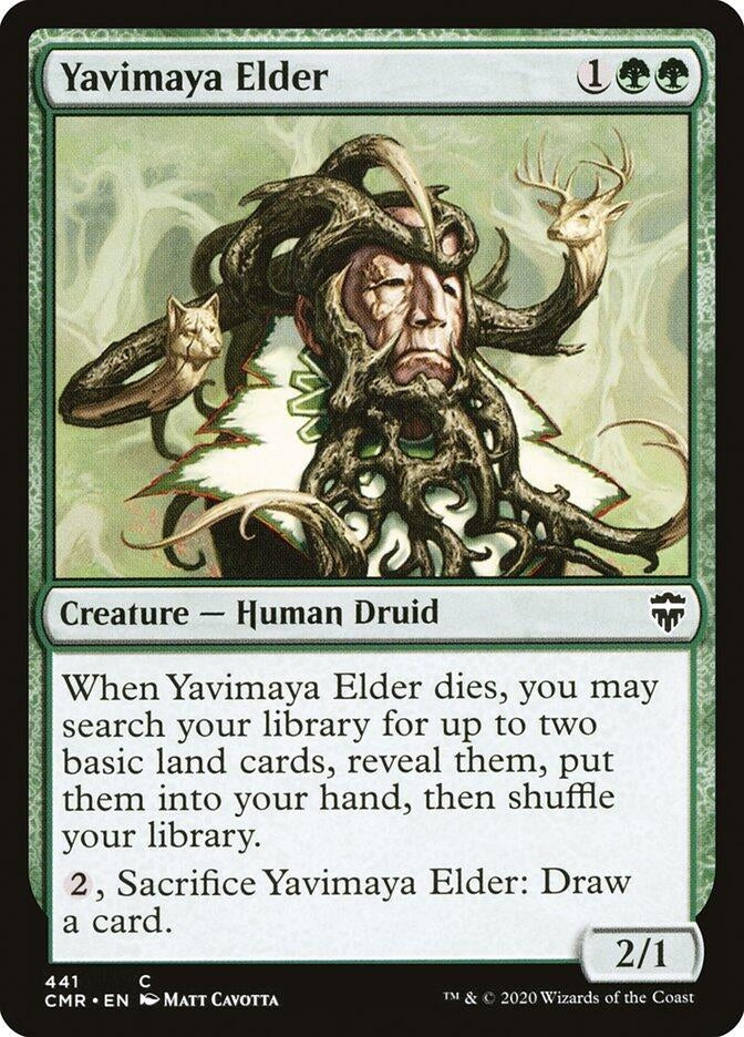 Image for Yavimaya Elder (441) [Commander Legends] - Magic: The Gathering