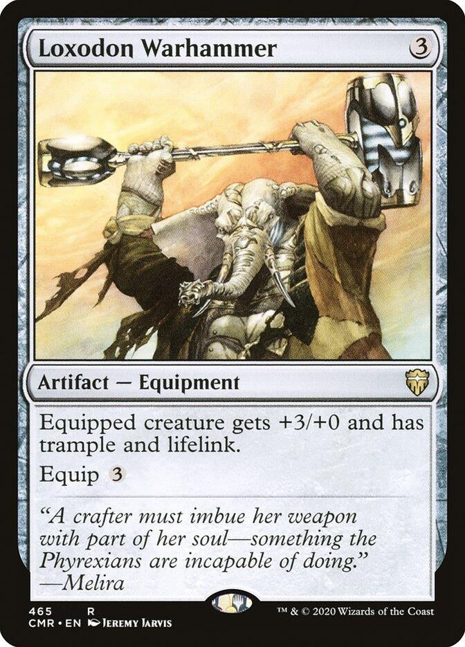 Image for Loxodon Warhammer (465) [Commander Legends] - Magic: The Gathering
