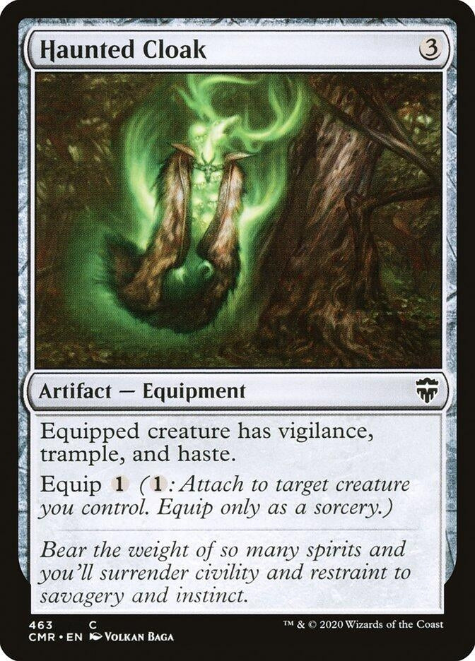 Image for Haunted Cloak (463) (463) [Commander Legends] - Magic: The Gathering
