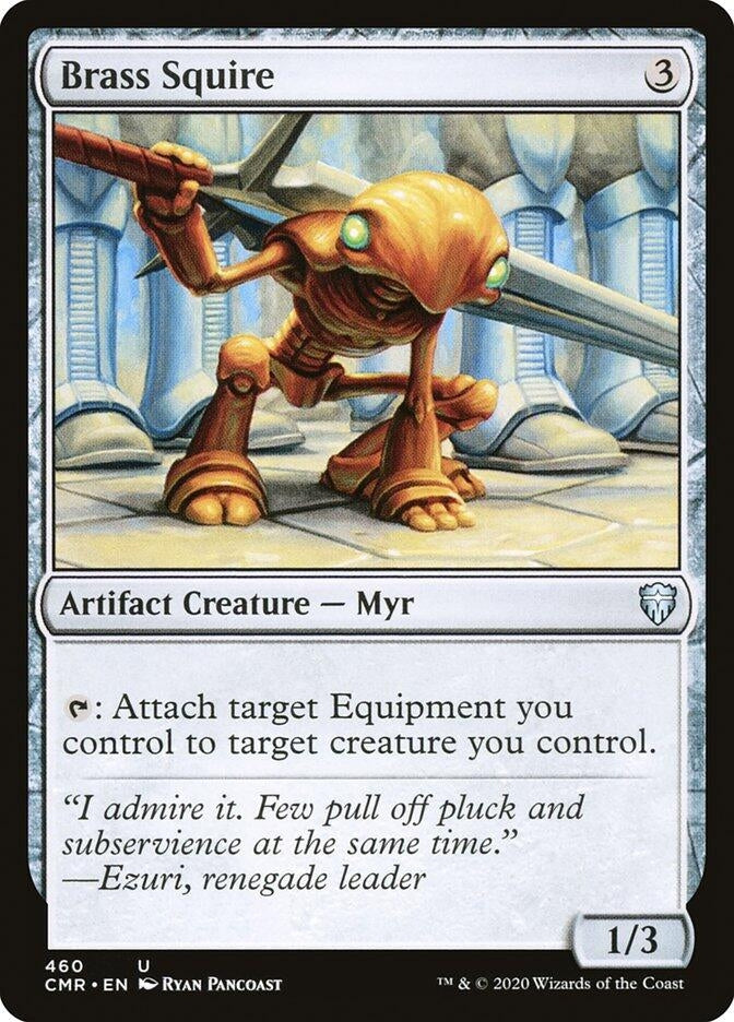 Image for Brass Squire (460) [Commander Legends] - Magic: The Gathering