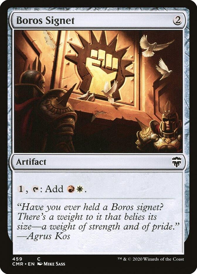 Image for Boros Signet (459) [Commander Legends] - Magic: The Gathering