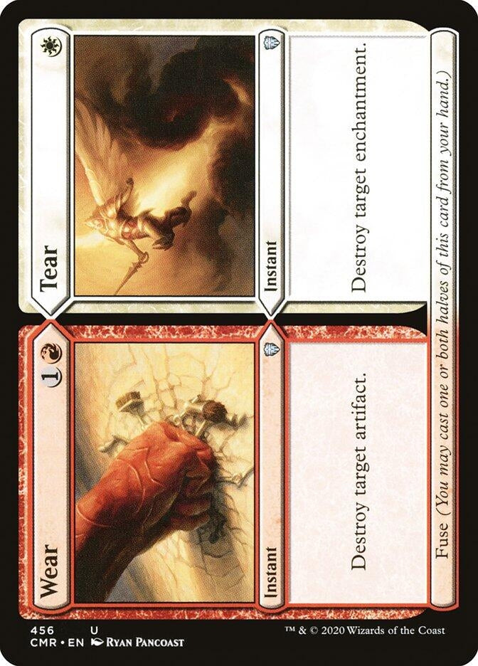 Image for Wear // Tear (456) [Commander Legends] - Magic: The Gathering