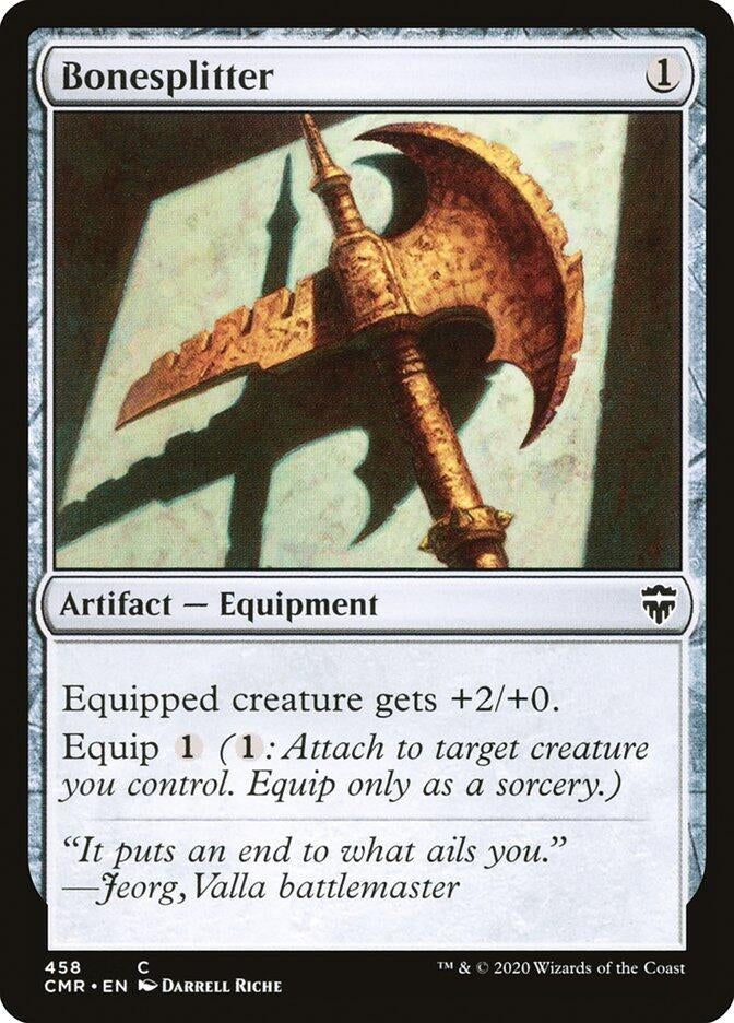 Image for Bonesplitter (458) [Commander Legends] - Magic: The Gathering
