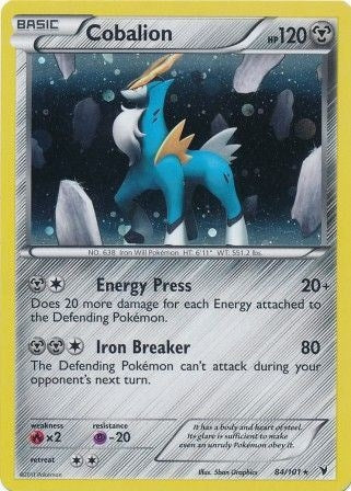 Image for Cobalion - 84/101 (Cosmos Holo) (084/101) [Blister Exclusives] - Pokemon