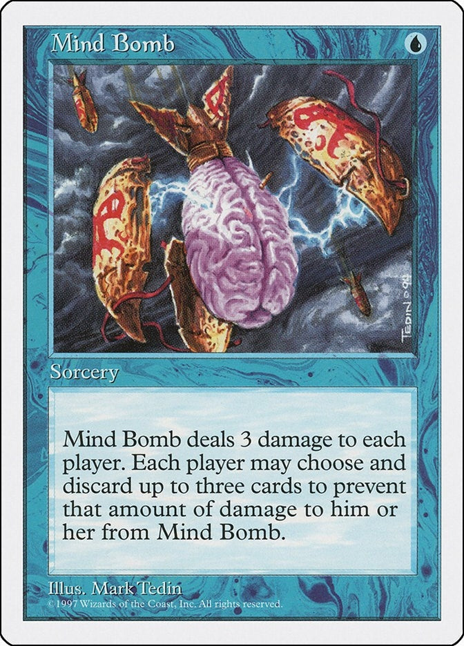 Image for Mind Bomb [Fifth Edition] - Magic: The Gathering